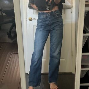 Madewell Dad Jeans in Norwalk Wash